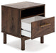 Calverson Nightstand - U&U Home Budget Furniture (Carteret, NJ)