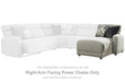 Colleyville Power Reclining Sectional with Chaise - U&U Home Budget Furniture (Carteret, NJ)