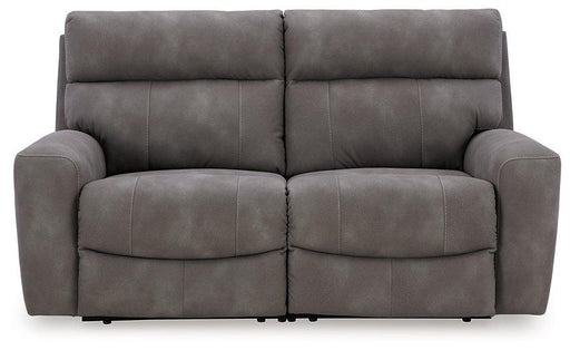 Next-Gen DuraPella Power Reclining Sectional Loveseat - U&U Home Budget Furniture (Carteret, NJ)