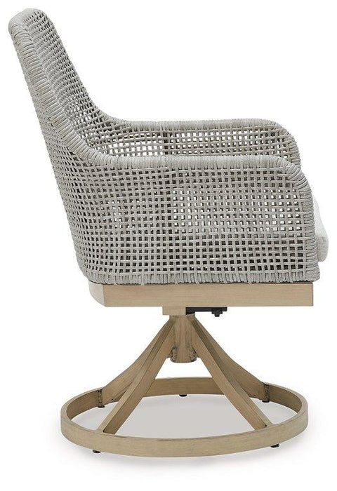 Seton Creek Outdoor Seating Set - U&U Home Budget Furniture (Carteret, NJ)