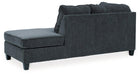 Abinger 2-Piece Sectional with Chaise - U&U Home Budget Furniture (Carteret, NJ)