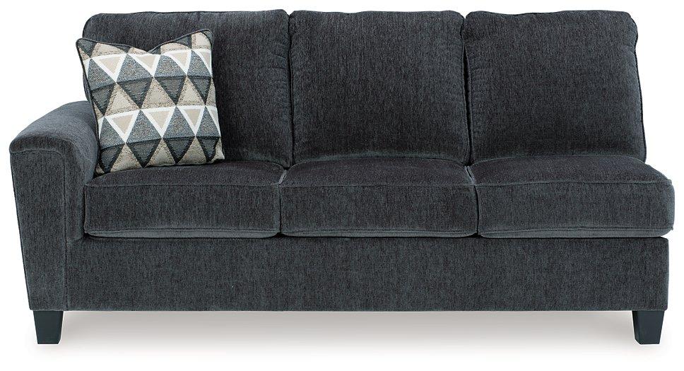 Abinger 2-Piece Sectional with Chaise - U&U Home Budget Furniture (Carteret, NJ)