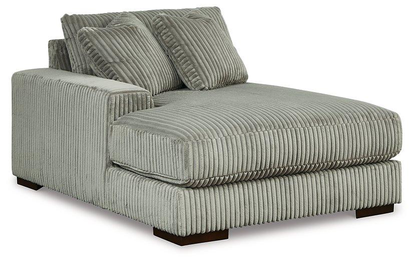 Lindyn Sectional with Double Chaise - U&U Home Budget Furniture (Carteret, NJ)