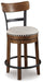 Valebeck Counter Height Bar Stool - U&U Home Budget Furniture (Carteret, NJ)