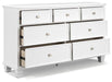 Fortman Dresser and Mirror - U&U Home Budget Furniture (Carteret, NJ)