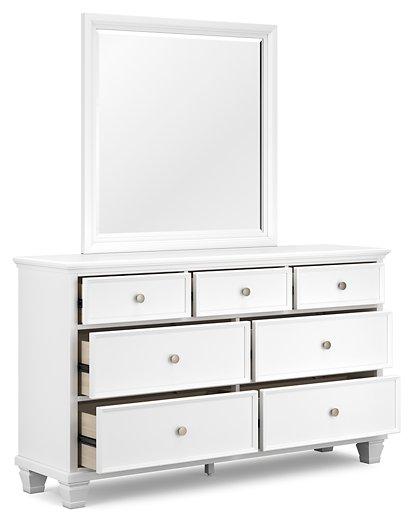 Fortman Dresser and Mirror - U&U Home Budget Furniture (Carteret, NJ)