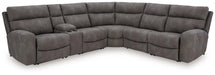 Next-Gen DuraPella Power Reclining Sectional - U&U Home Budget Furniture (Carteret, NJ)