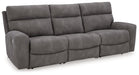 Next-Gen DuraPella Power Reclining Sectional Sofa - U&U Home Budget Furniture (Carteret, NJ)