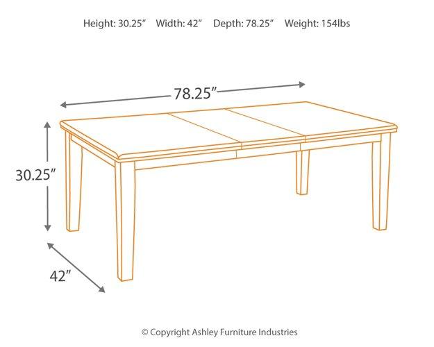 Haddigan Dining Set - U&U Home Budget Furniture (Carteret, NJ)