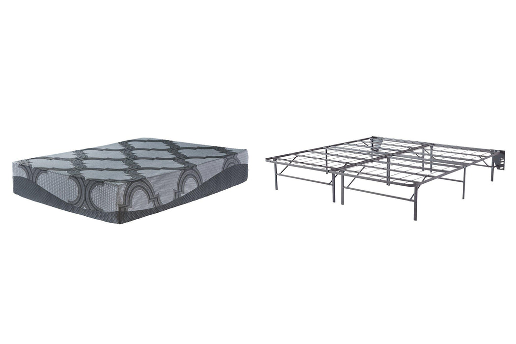 12 Inch Ashley Hybrid Mattress Set - U&U Home Budget Furniture (Carteret, NJ)