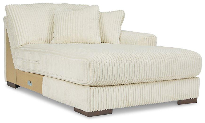 Lindyn Sectional with Double Chaise - U&U Home Budget Furniture (Carteret, NJ)