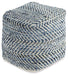 Chevron Pouf - U&U Home Budget Furniture (Carteret, NJ)