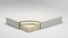 Chime 12 Inch Memory Foam Mattress in a Box - U&U Home Budget Furniture (Carteret, NJ)