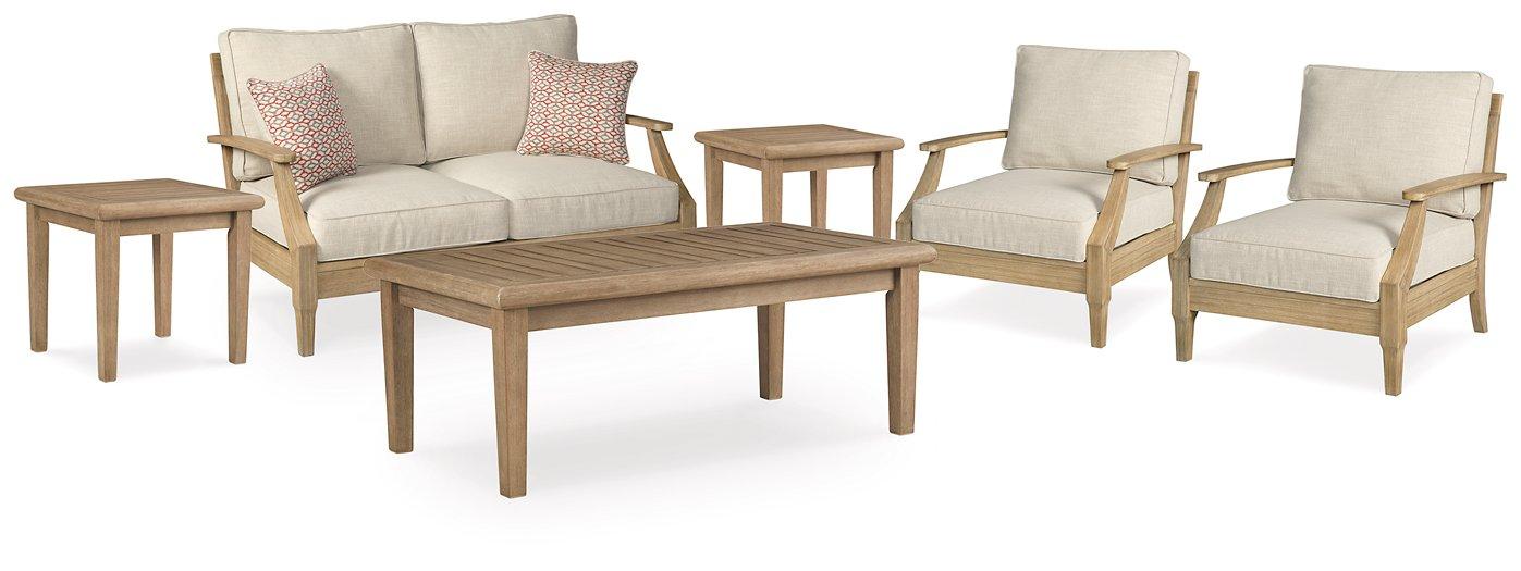 Clare View Outdoor Seating Set - U&U Home Budget Furniture (Carteret, NJ)