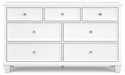 Fortman Dresser and Mirror - U&U Home Budget Furniture (Carteret, NJ)