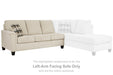 Abinger 2-Piece Sectional with Chaise - U&U Home Budget Furniture (Carteret, NJ)