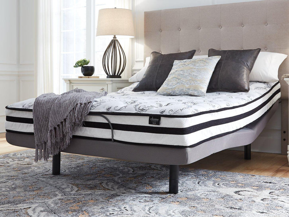8 Inch Chime Innerspring Mattress Set - U&U Home Budget Furniture (Carteret, NJ)