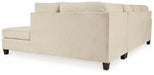 Abinger 2-Piece Sectional with Chaise - U&U Home Budget Furniture (Carteret, NJ)