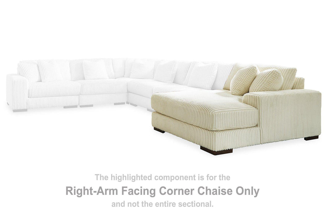 Lindyn Sectional with Chaise - U&U Home Budget Furniture (Carteret, NJ)