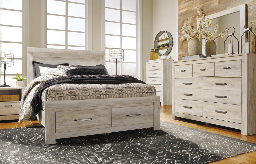 Bellaby Bed with 2 Storage Drawers - U&U Home Budget Furniture (Carteret, NJ)