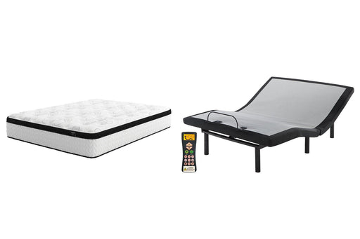 Chime 12 Inch California King Hybrid Mattress Package - U&U Home Budget Furniture (Carteret, NJ)