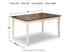 Whitesburg Dining Set - U&U Home Budget Furniture (Carteret, NJ)