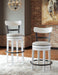 Valebeck Counter Height Bar Stool - U&U Home Budget Furniture (Carteret, NJ)
