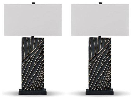 Bartlen Lamp Set - U&U Home Budget Furniture (Carteret, NJ)