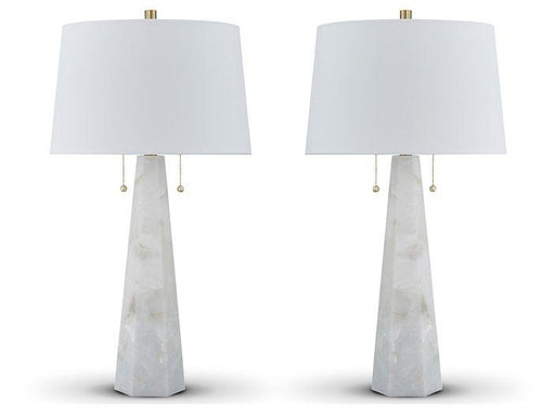 Laurellen Lamp Set - U&U Home Budget Furniture (Carteret, NJ)