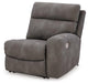 Next-Gen DuraPella Power Reclining Sectional Loveseat with Console - U&U Home Budget Furniture (Carteret, NJ)