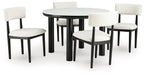 Xandrum Dining Package - U&U Home Budget Furniture (Carteret, NJ)