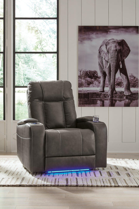 Feazada Power Recliner - U&U Home Budget Furniture (Carteret, NJ)