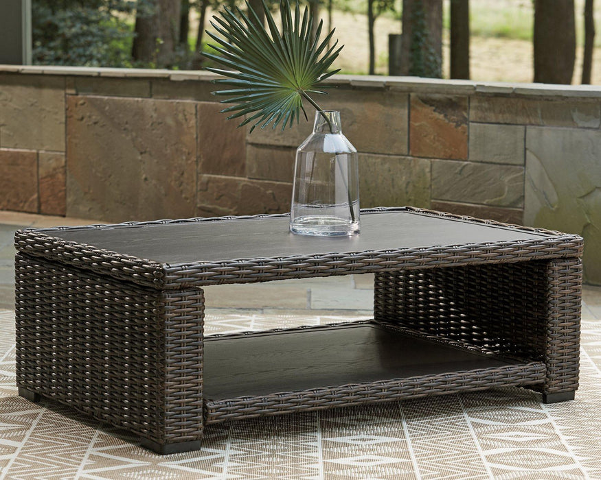 Grasson Lane Outdoor Occasional Table Set - U&U Home Budget Furniture (Carteret, NJ)