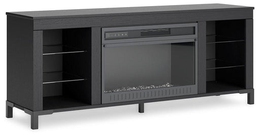 Cayberry 60" TV Stand with Electric Fireplace - U&U Home Budget Furniture (Carteret, NJ)