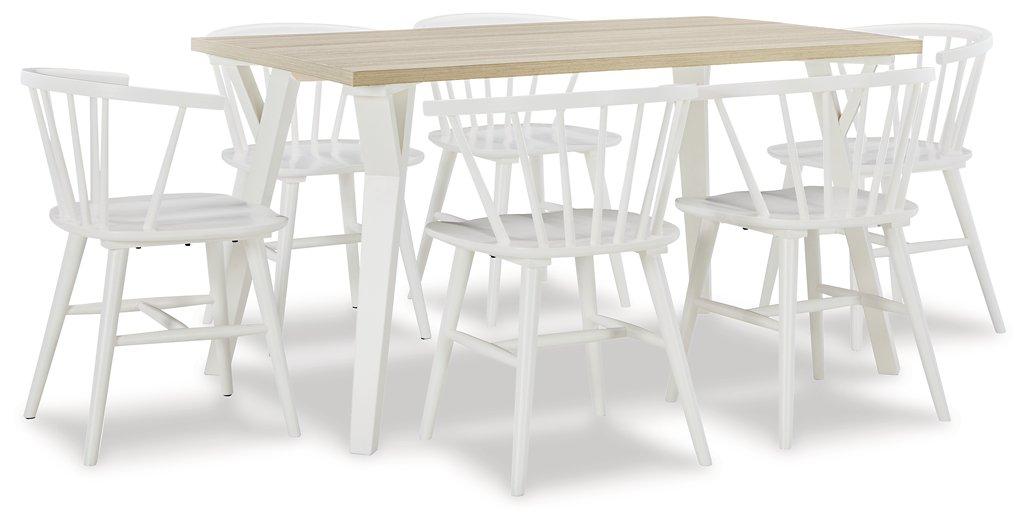 Grannen Dining Room Set - U&U Home Budget Furniture (Carteret, NJ)