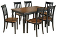 Owingsville Dining Room Set - U&U Home Budget Furniture (Carteret, NJ)
