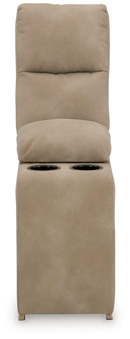 Next-Gen DuraPella Power Reclining Sectional Loveseat with Console - U&U Home Budget Furniture (Carteret, NJ)