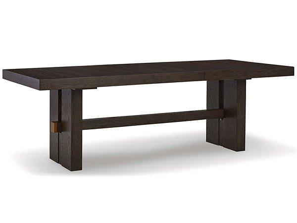 Burkhaus Dining Extension Table - U&U Home Budget Furniture (Carteret, NJ)