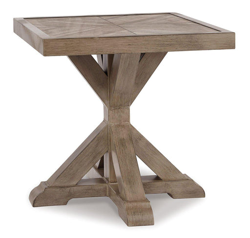 Beachcroft Outdoor End Table - U&U Home Budget Furniture (Carteret, NJ)