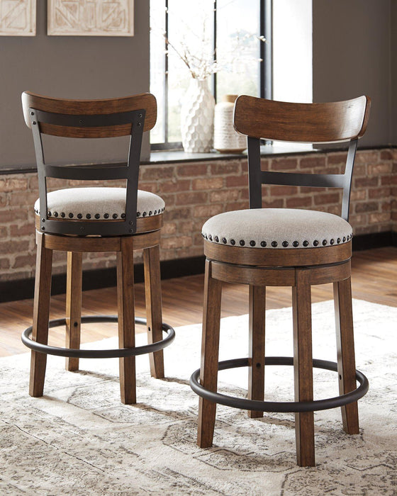 Valebeck Counter Height Bar Stool - U&U Home Budget Furniture (Carteret, NJ)