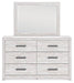 Cayboni Dresser and Mirror - U&U Home Budget Furniture (Carteret, NJ)
