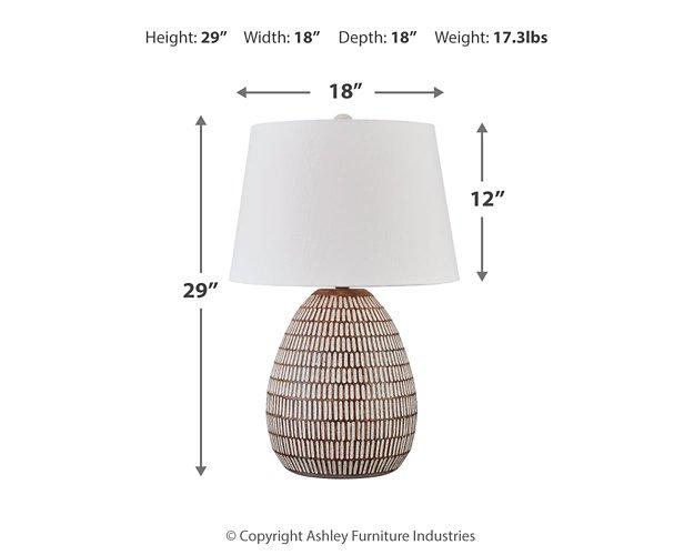 Darrich Lamp Set - U&U Home Budget Furniture (Carteret, NJ)