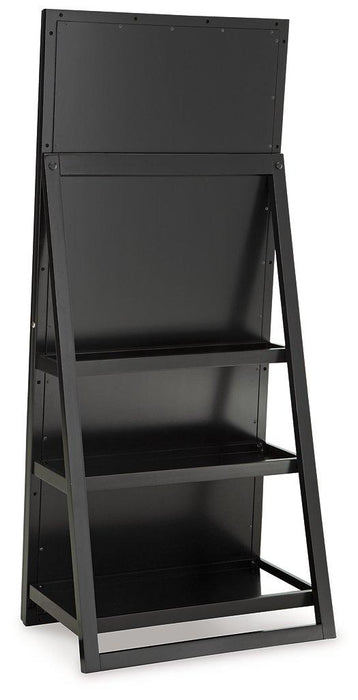 Evesen Floor Standing Mirror/Storage - U&U Home Budget Furniture (Carteret, NJ)