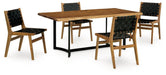 Fortmaine Dining Package - U&U Home Budget Furniture (Carteret, NJ)