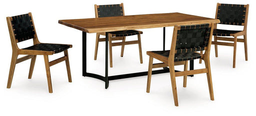 Fortmaine Dining Package - U&U Home Budget Furniture (Carteret, NJ)