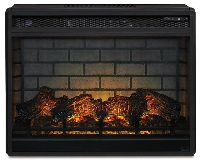 Entertainment Accessories Electric Infrared Fireplace Insert - U&U Home Budget Furniture (Carteret, NJ)