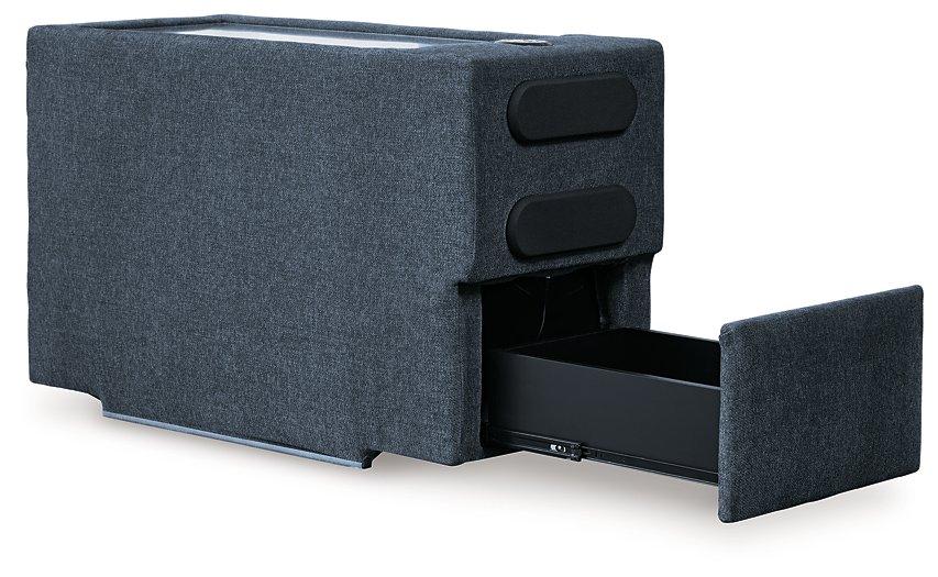 Modmax 5 Piece Sectional with Audio Console - U&U Home Budget Furniture (Carteret, NJ)