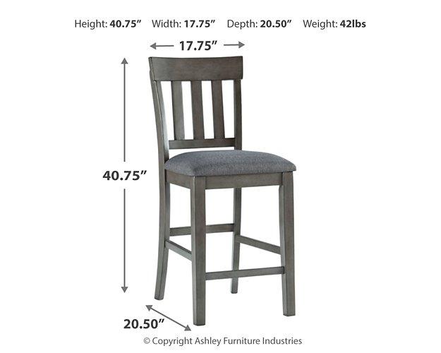 Hallanden Counter Height Dining Room Set - U&U Home Budget Furniture (Carteret, NJ)