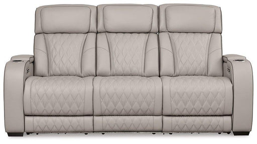 Boyington Power Reclining Sofa - U&U Home Budget Furniture (Carteret, NJ)