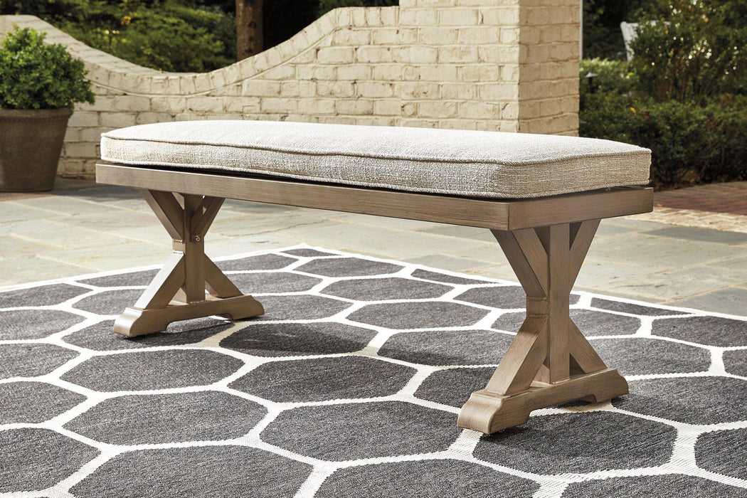 Beachcroft Outdoor Dining Set - U&U Home Budget Furniture (Carteret, NJ)